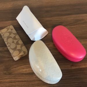 Coach, Michael Kors, and Juicy Case Lot of 4